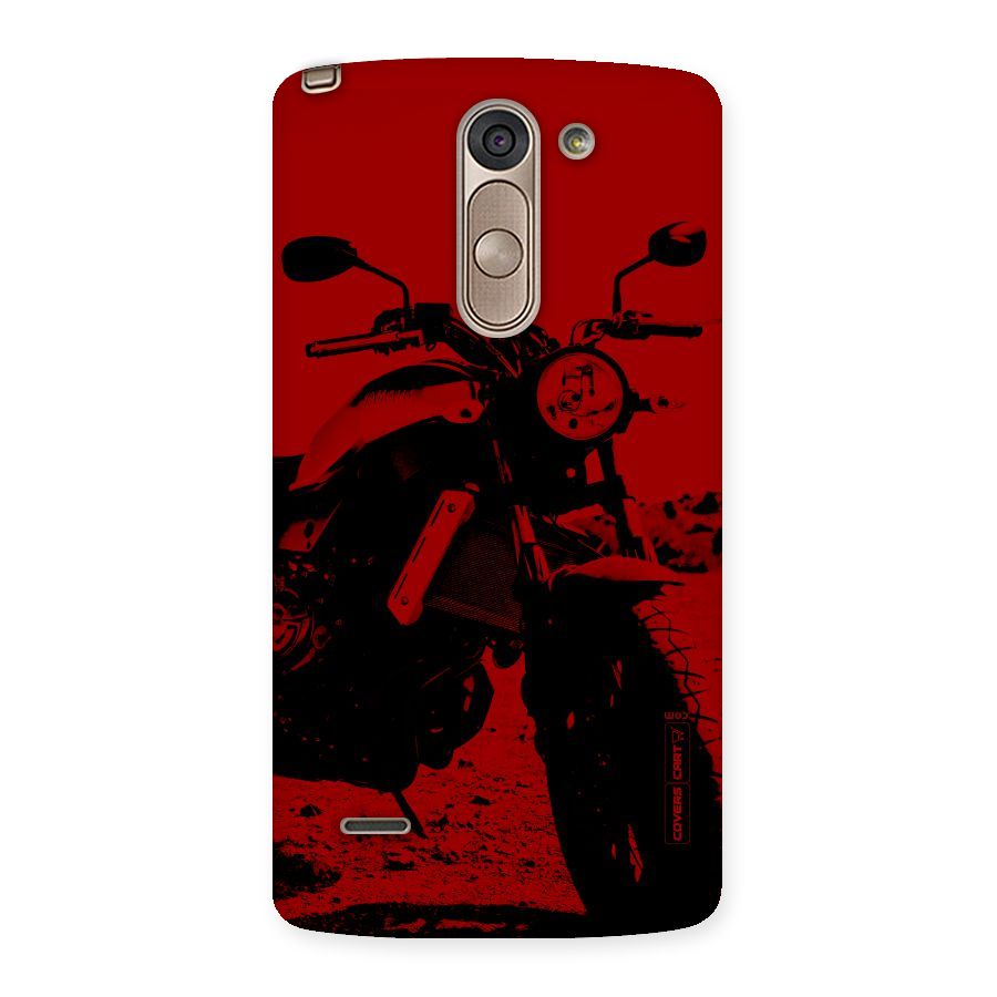 Stylish Ride Red Back Case for LG G3 Stylus
