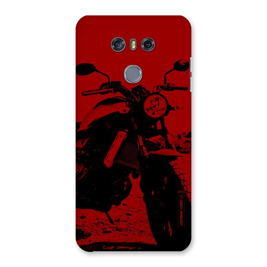 Stylish Ride Red Back Case for LG G6