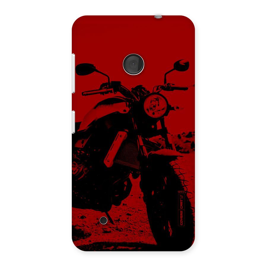 Stylish Ride Red Back Case for Lumia 530