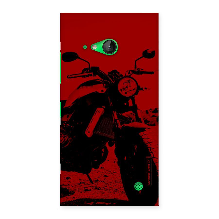 Stylish Ride Red Back Case for Lumia 730
