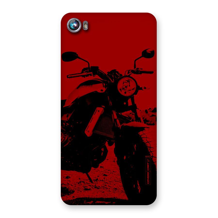 Stylish Ride Red Back Case for Micromax Canvas Fire 4 A107