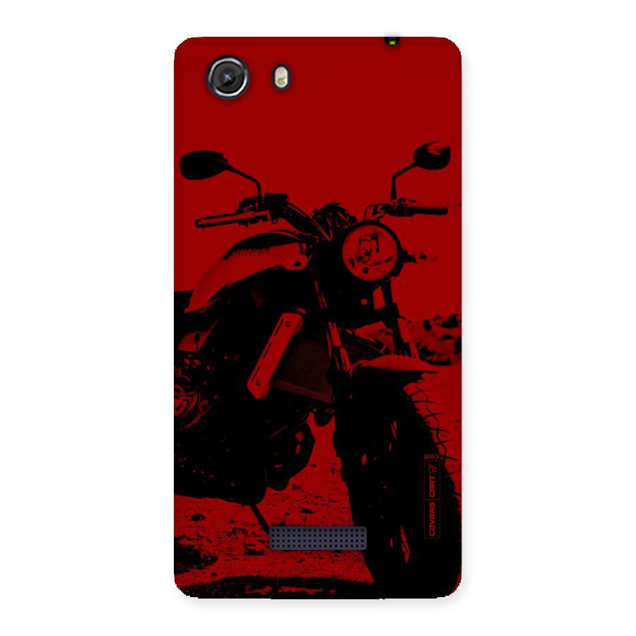 Stylish Ride Red Back Case for Micromax Unite 3