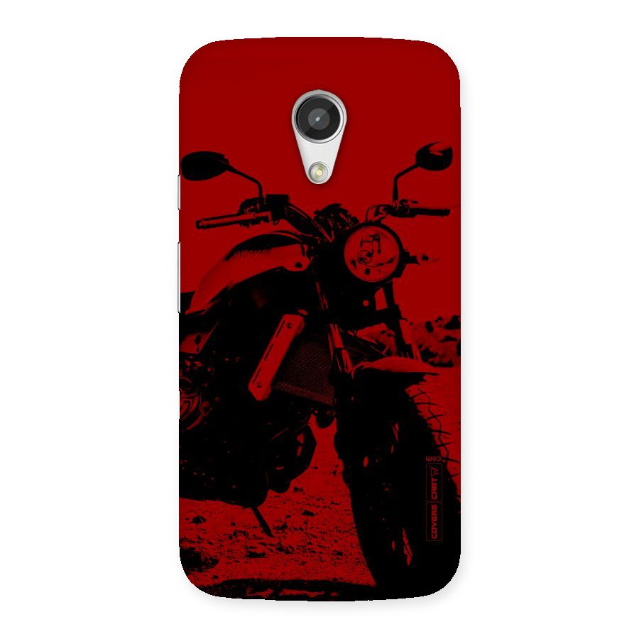 Stylish Ride Red Back Case for Moto G 2nd Gen