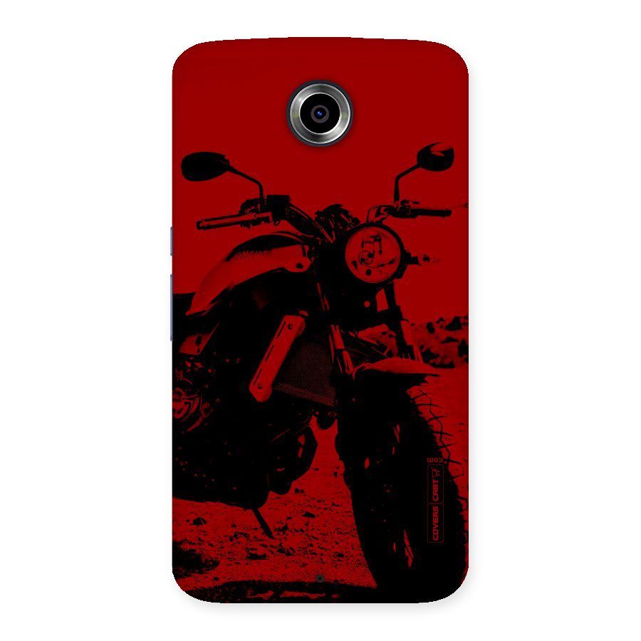 Stylish Ride Red Back Case for Nexsus 6