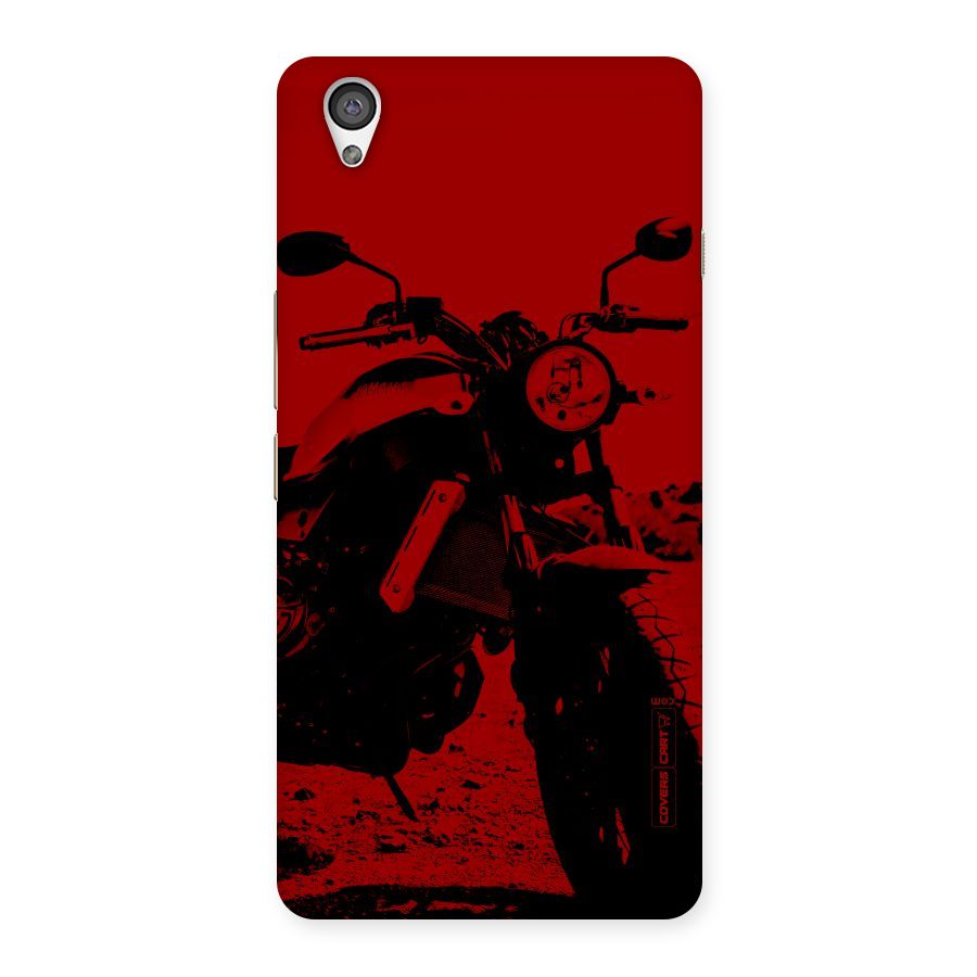 Stylish Ride Red Back Case for OnePlus X