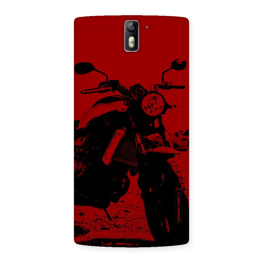 Stylish Ride Red Back Case for One Plus One