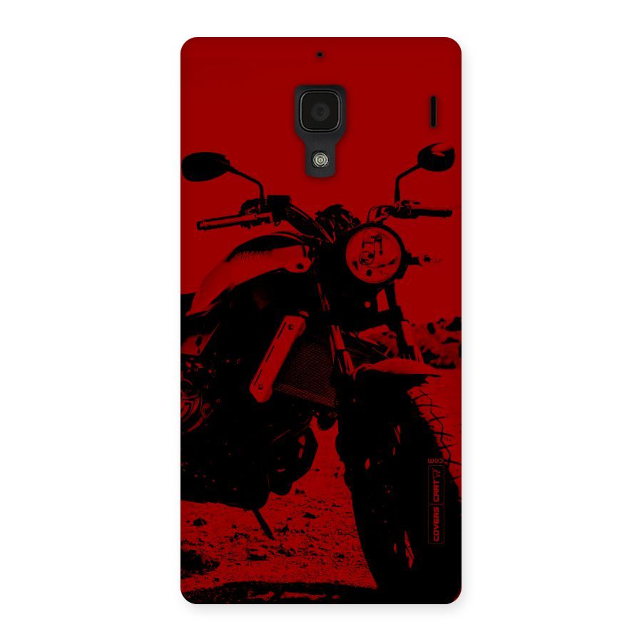 Stylish Ride Red Back Case for Redmi 1S