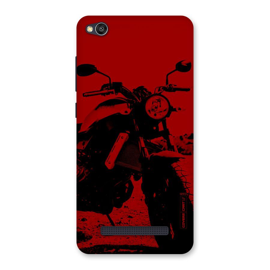 Stylish Ride Red Back Case for Redmi 4A