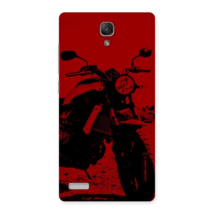 Stylish Ride Red Back Case for Redmi Note