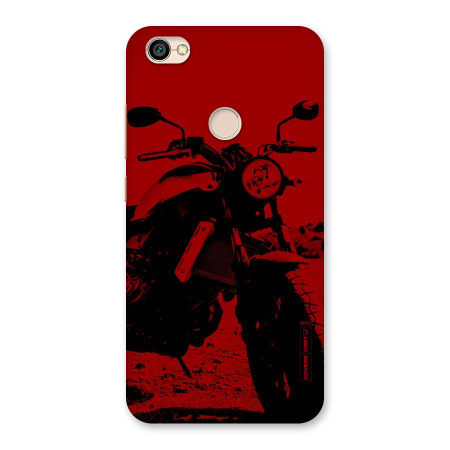 Stylish Ride Red Back Case for Redmi Y1 2017