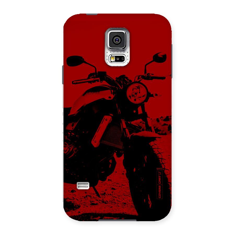 Stylish Ride Red Back Case for Samsung Galaxy S5