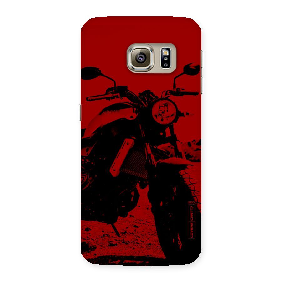 Stylish Ride Red Back Case for Samsung Galaxy S6 Edge