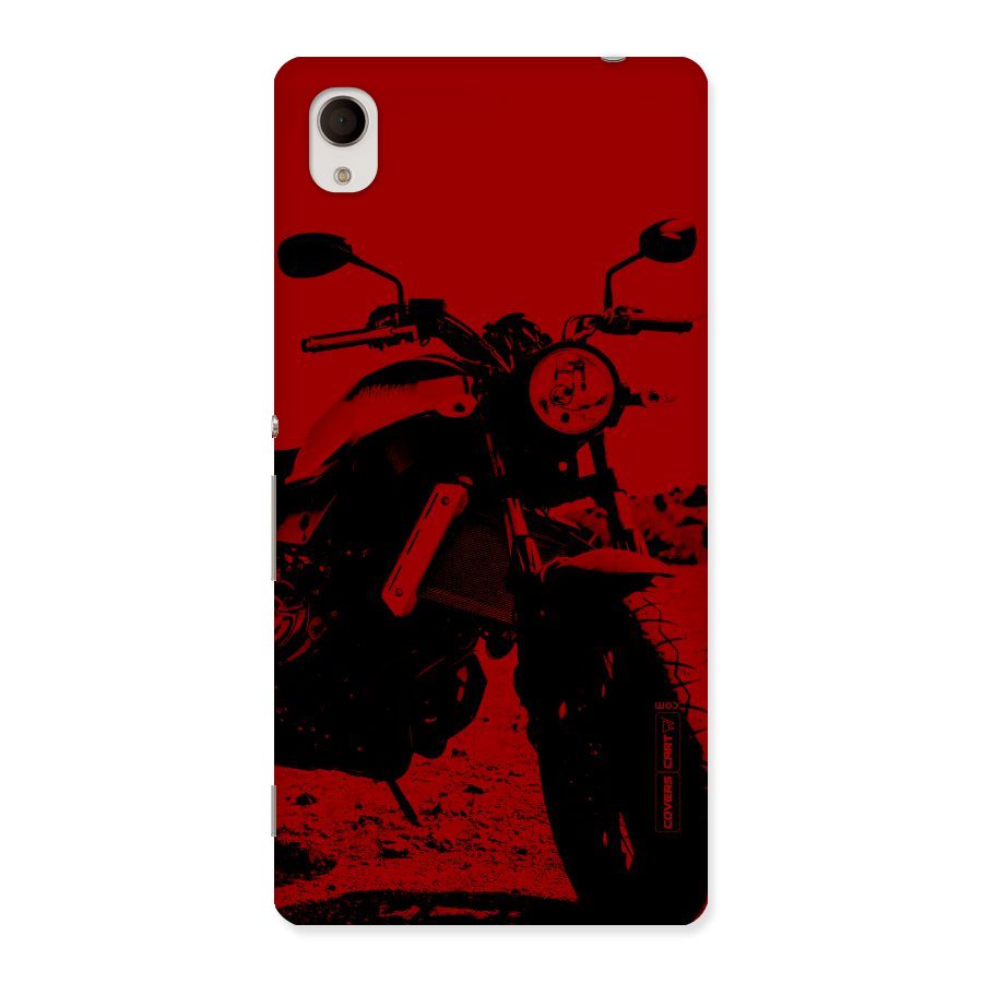 Stylish Ride Red Back Case for Sony Xperia M4