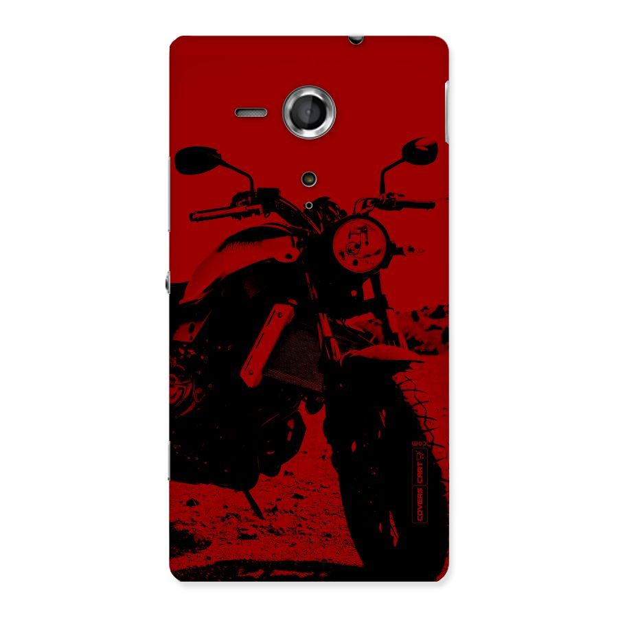 Stylish Ride Red Back Case for Sony Xperia SP