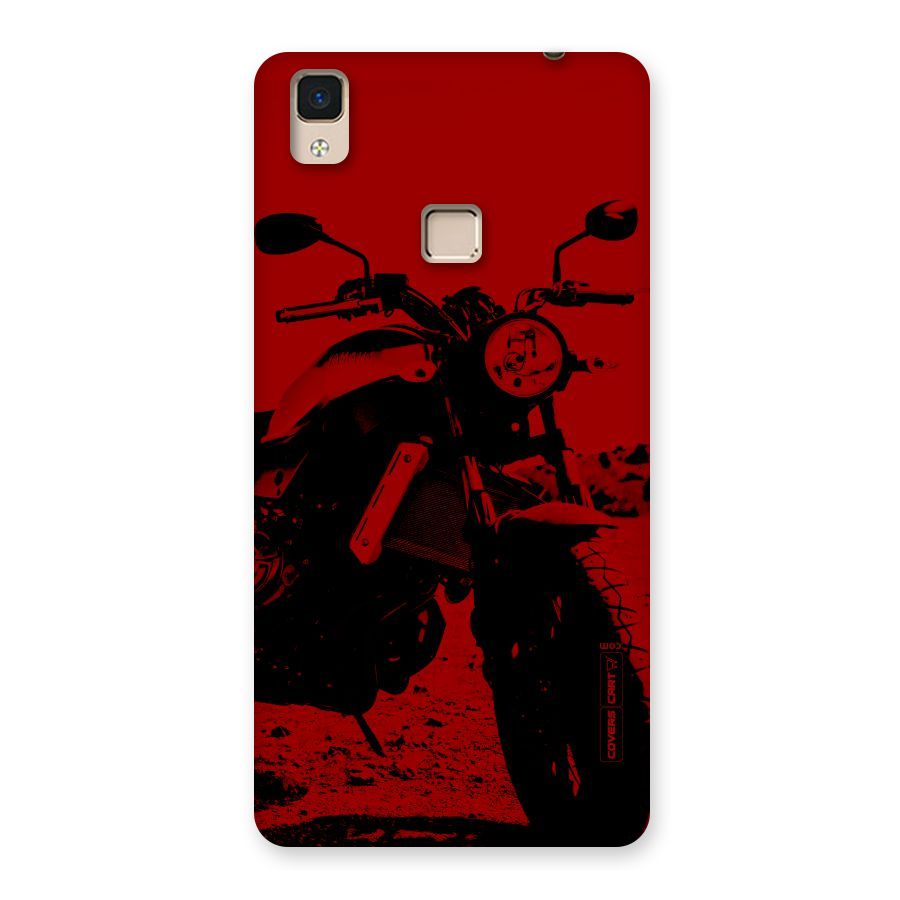 Stylish Ride Red Back Case for V3 Max