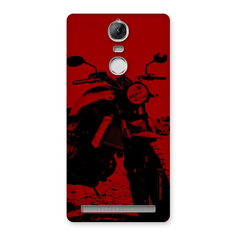 Stylish Ride Red Back Case for Vibe K5 Note