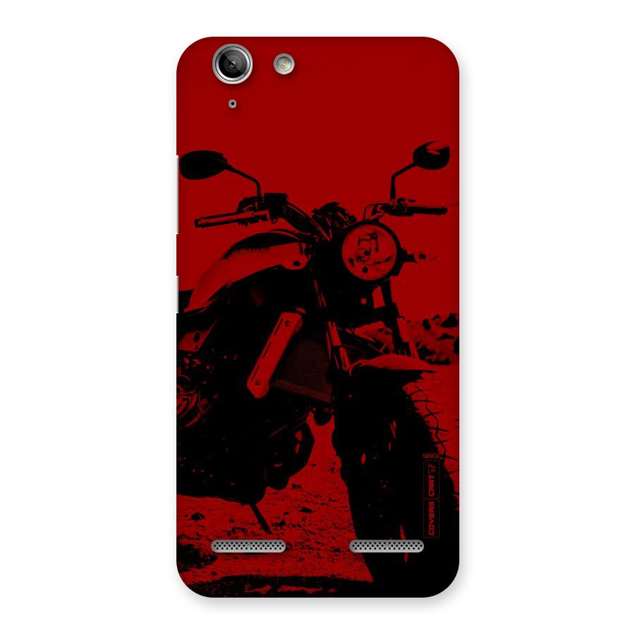 Stylish Ride Red Back Case for Vibe K5 Plus