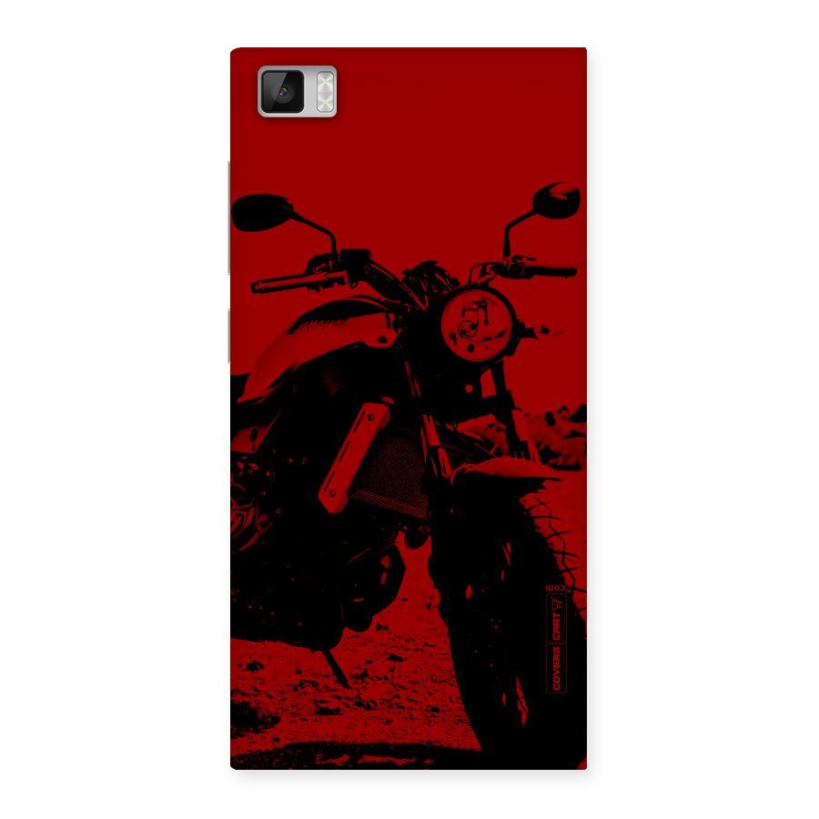 Stylish Ride Red Back Case for Xiaomi Mi3