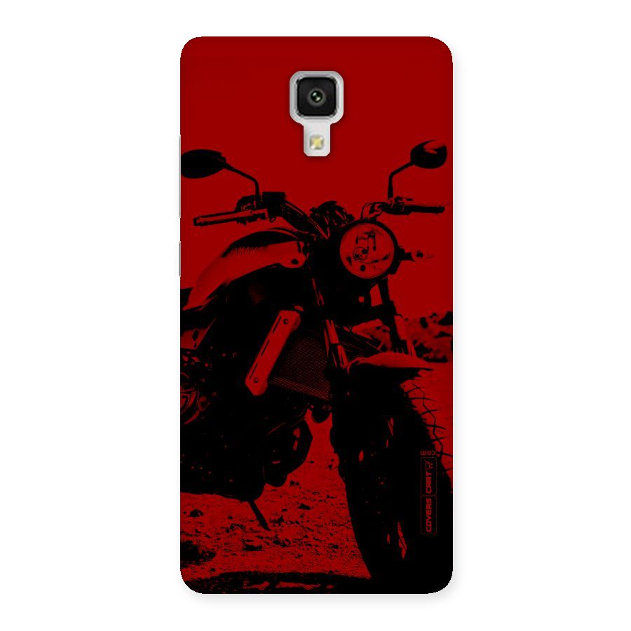 Stylish Ride Red Back Case for Xiaomi Mi 4