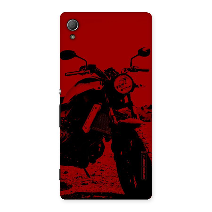 Stylish Ride Red Back Case for Xperia Z3 Plus