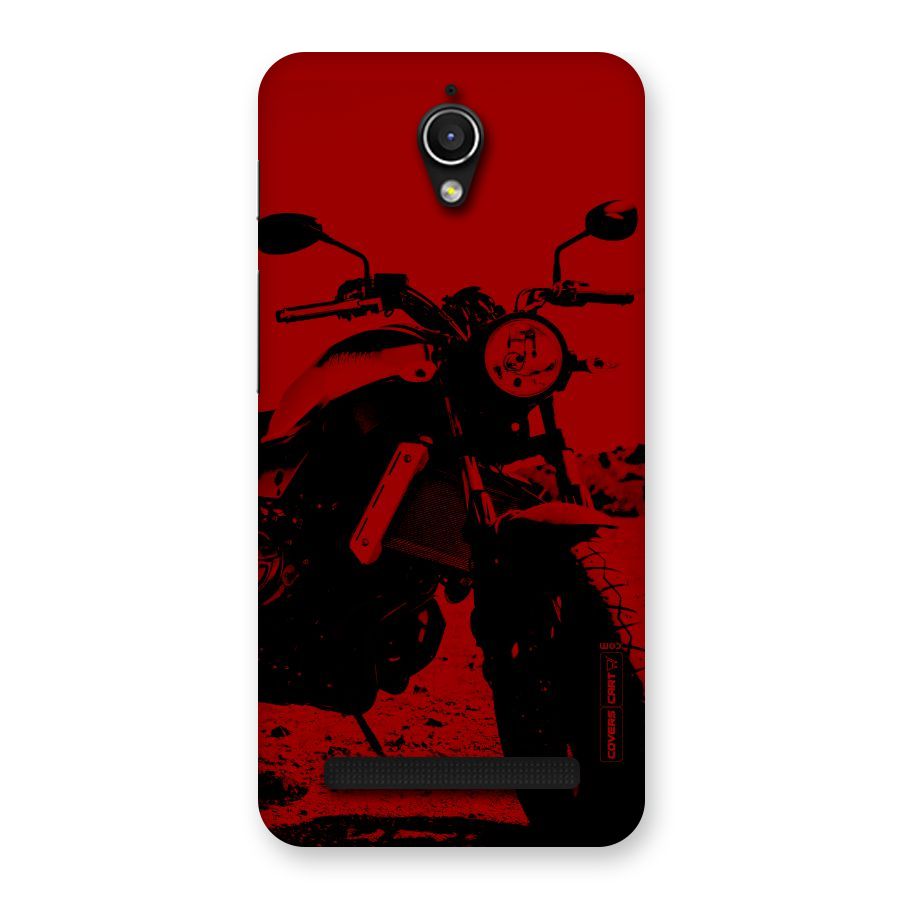 Stylish Ride Red Back Case for Zenfone Go