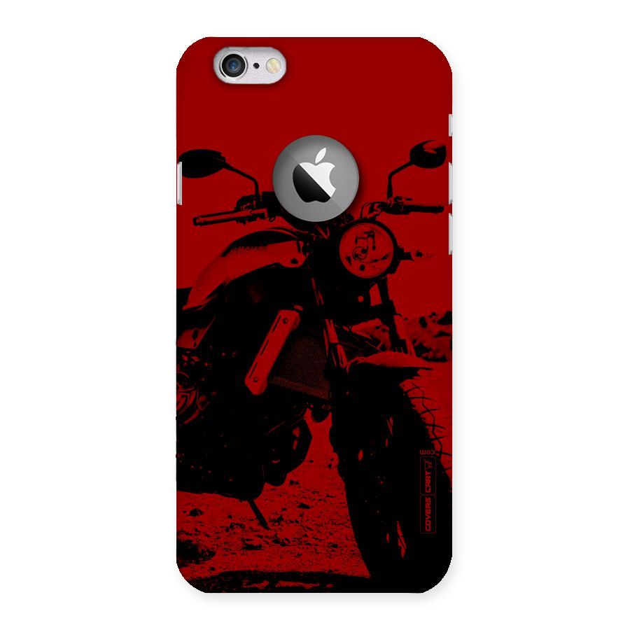 Stylish Ride Red Back Case for iPhone 6 Logo Cut