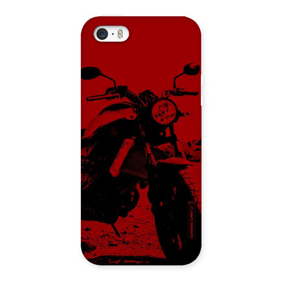 Stylish Ride Red Back Case for iPhone SE