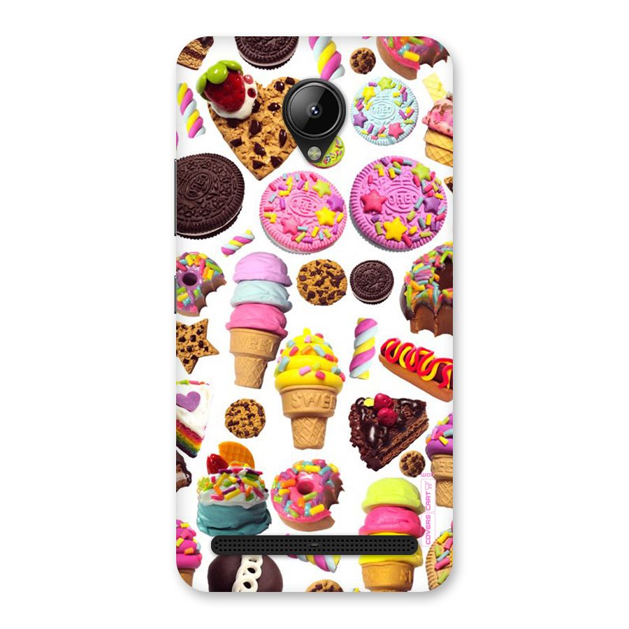 Sugar Rush Back Case for Lenovo C2