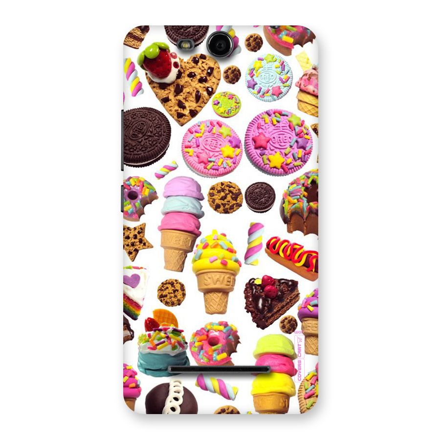 Sugar Rush Back Case for Micromax Canvas Juice 3 Q392