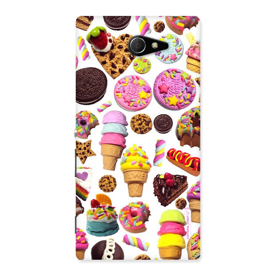 Sugar Rush Back Case for Sony Xperia M2