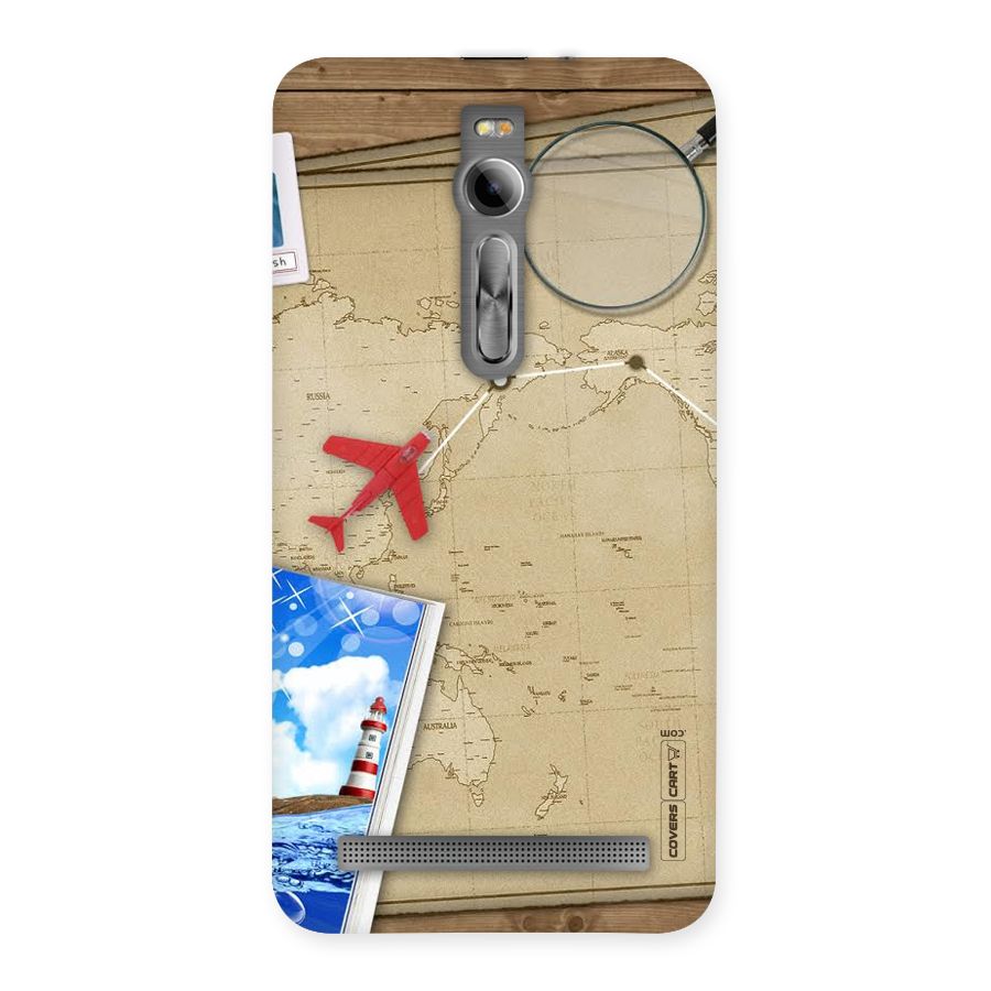 Summer Travel Back Case for Asus Zenfone 2