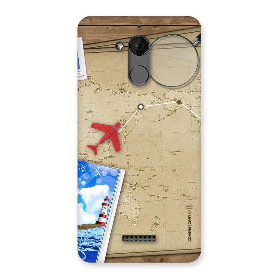 Summer Travel Back Case for Coolpad Note 5