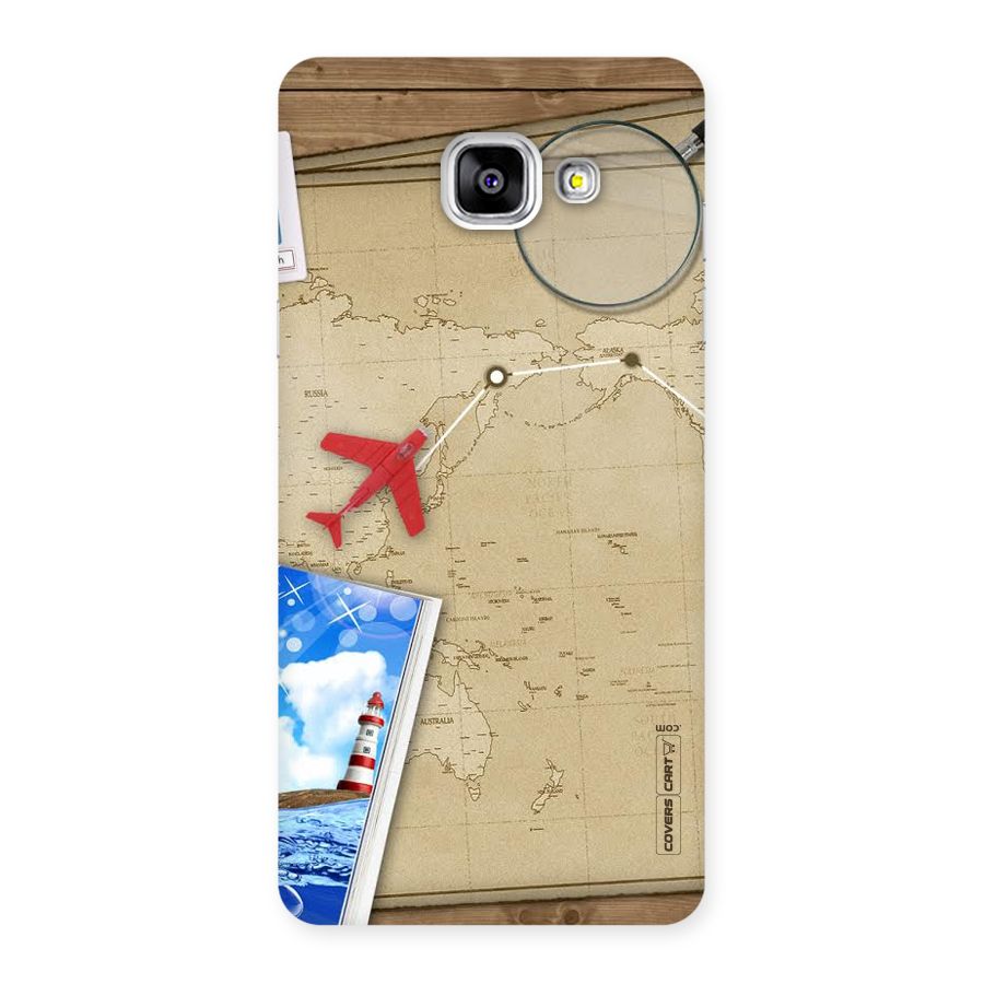 Summer Travel Back Case for Galaxy A5 2016