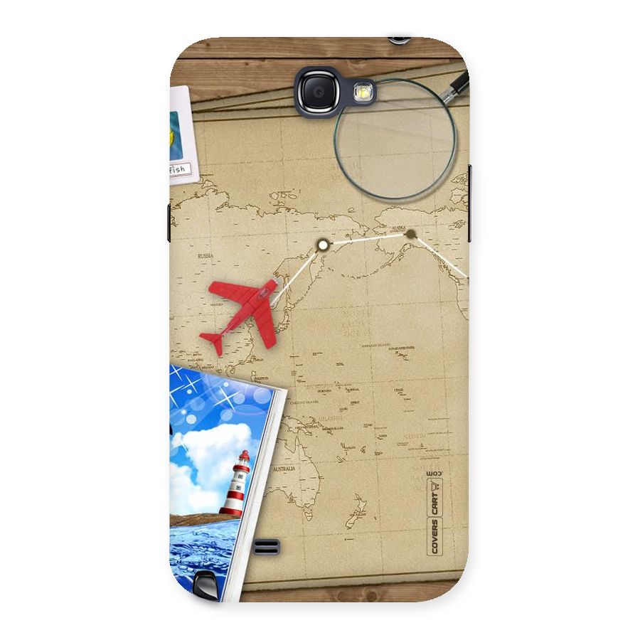 Summer Travel Back Case for Galaxy Note 2