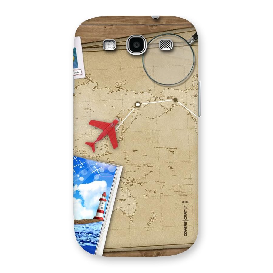 Summer Travel Back Case for Galaxy S3