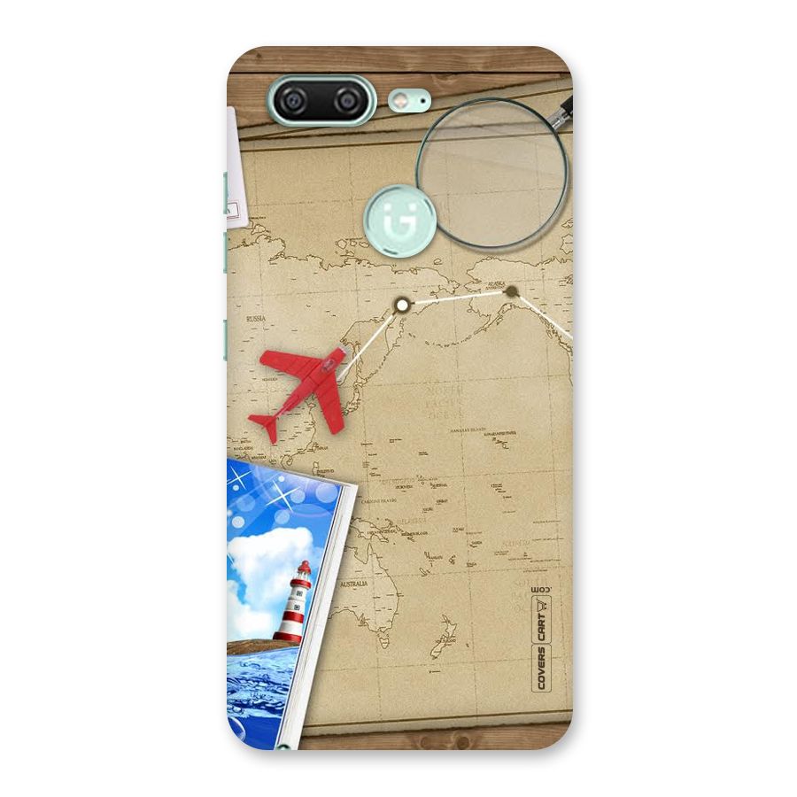 Summer Travel Back Case for Gionee S10