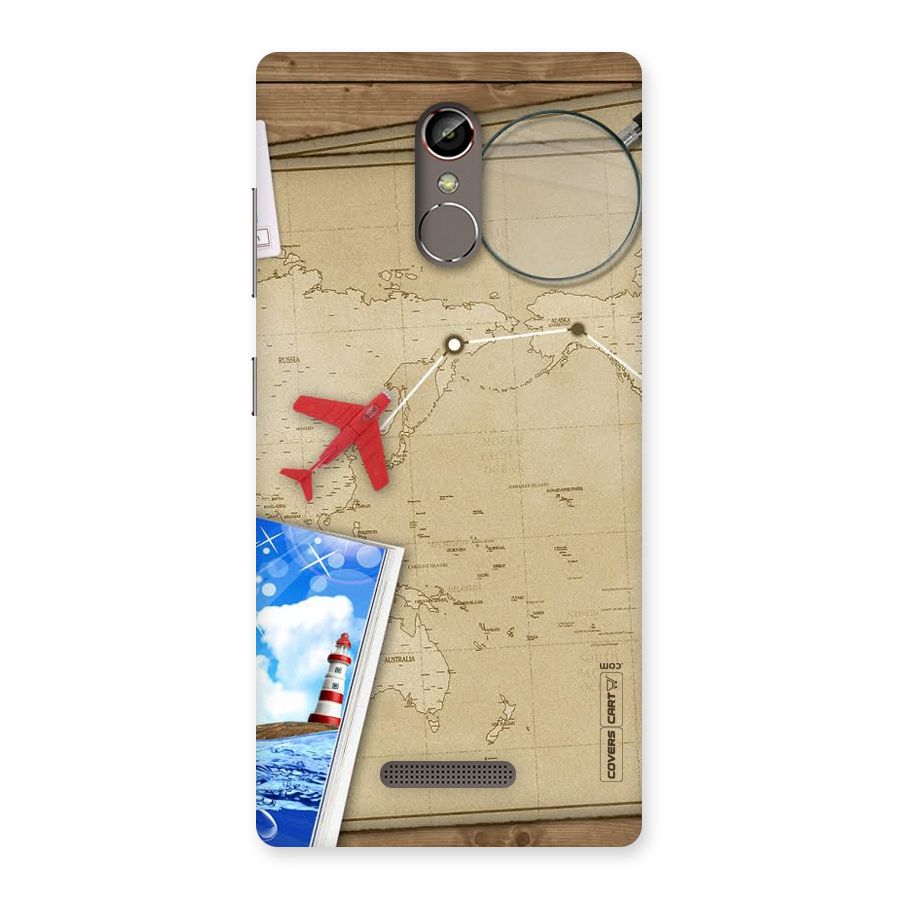 Summer Travel Back Case for Gionee S6s