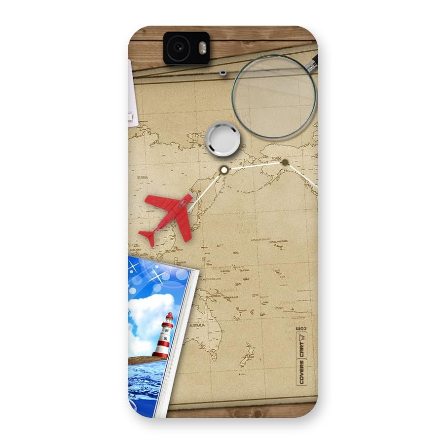 Summer Travel Back Case for Google Nexus-6P