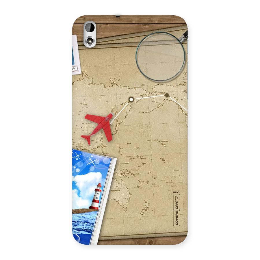 Summer Travel Back Case for HTC Desire 816g