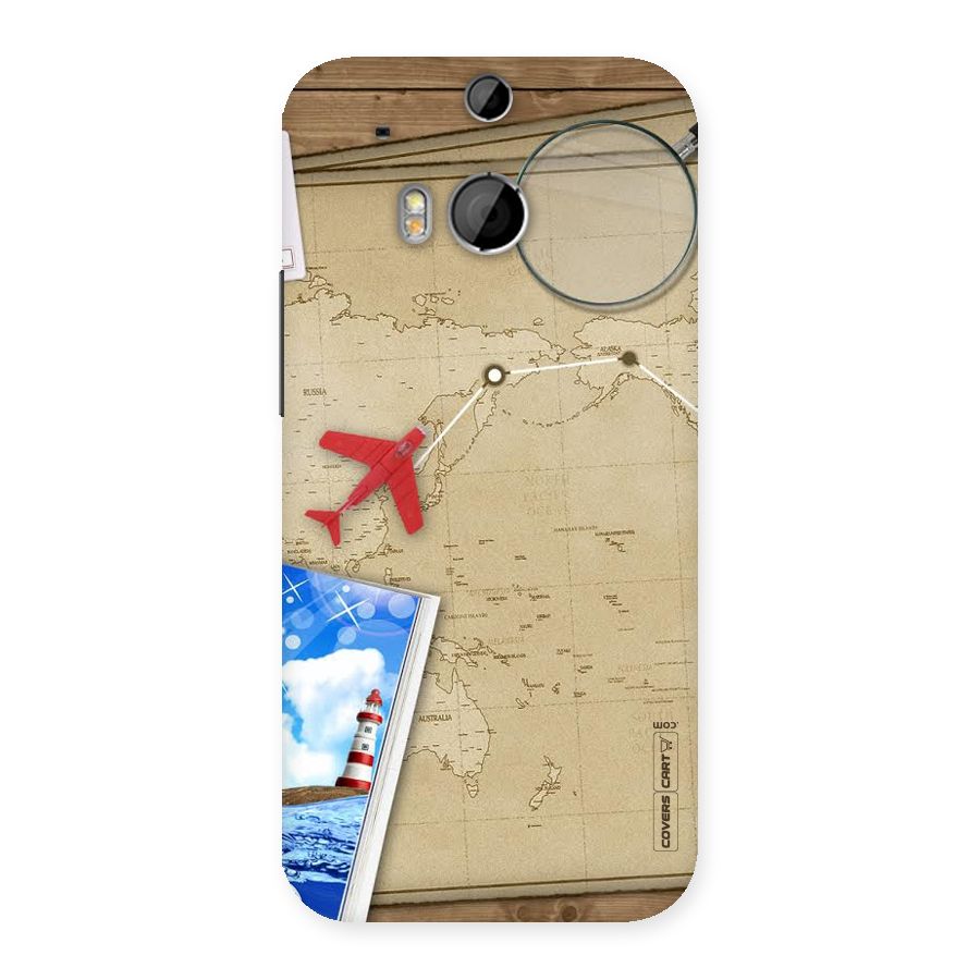 Summer Travel Back Case for HTC One M8