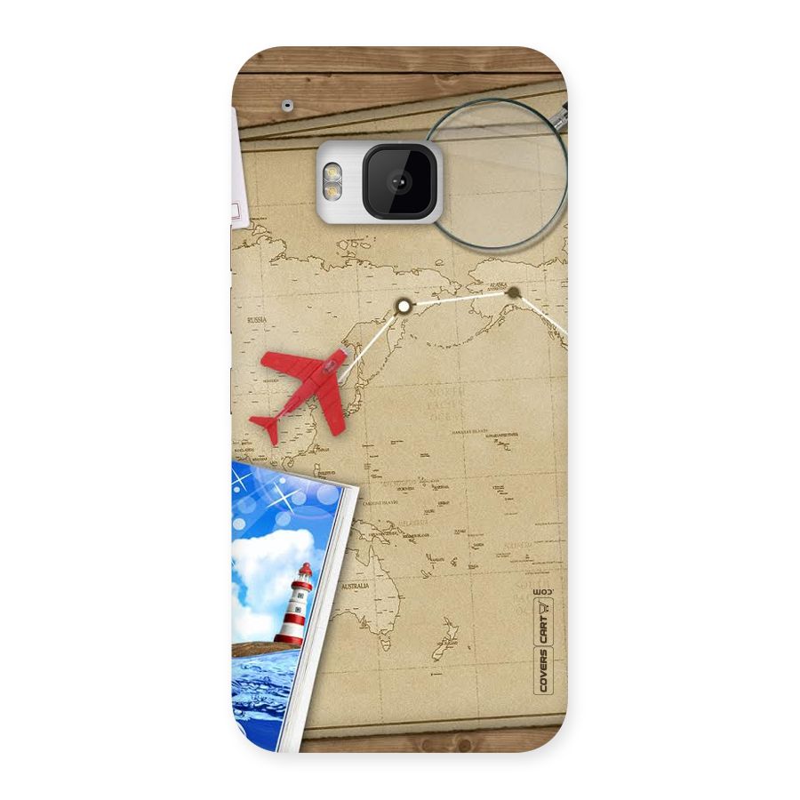 Summer Travel Back Case for HTC One M9