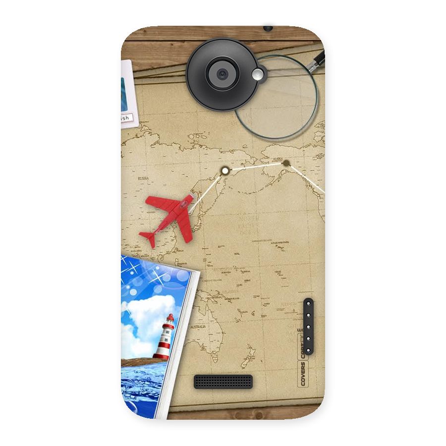 Summer Travel Back Case for HTC One X