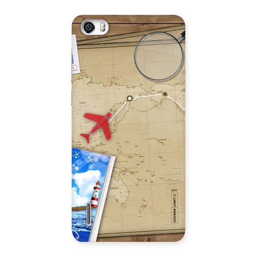 Summer Travel Back Case for Honor 6
