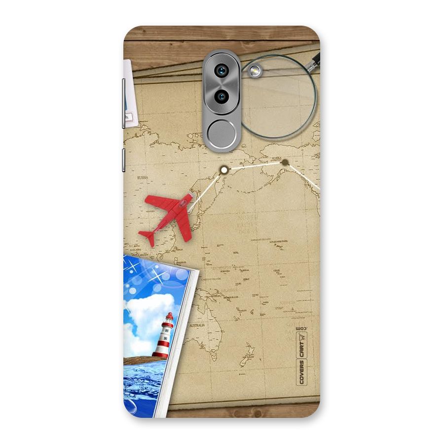 Summer Travel Back Case for Honor 6X