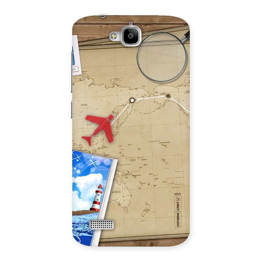 Summer Travel Back Case for Honor Holly