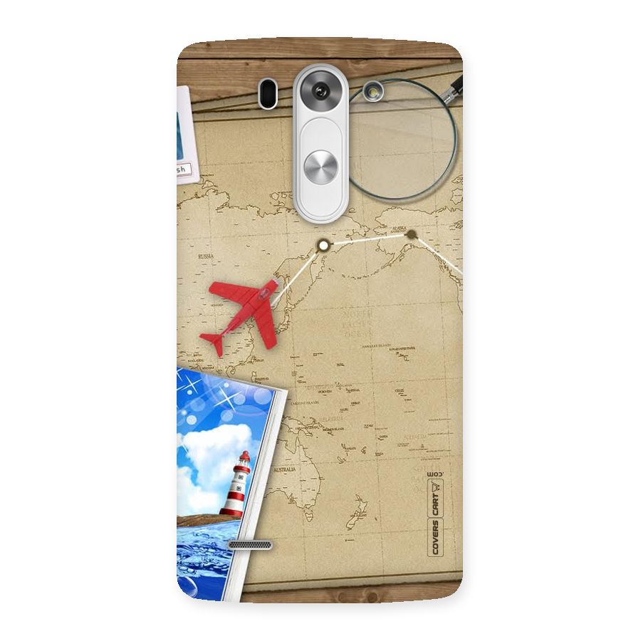Summer Travel Back Case for LG G3 Mini
