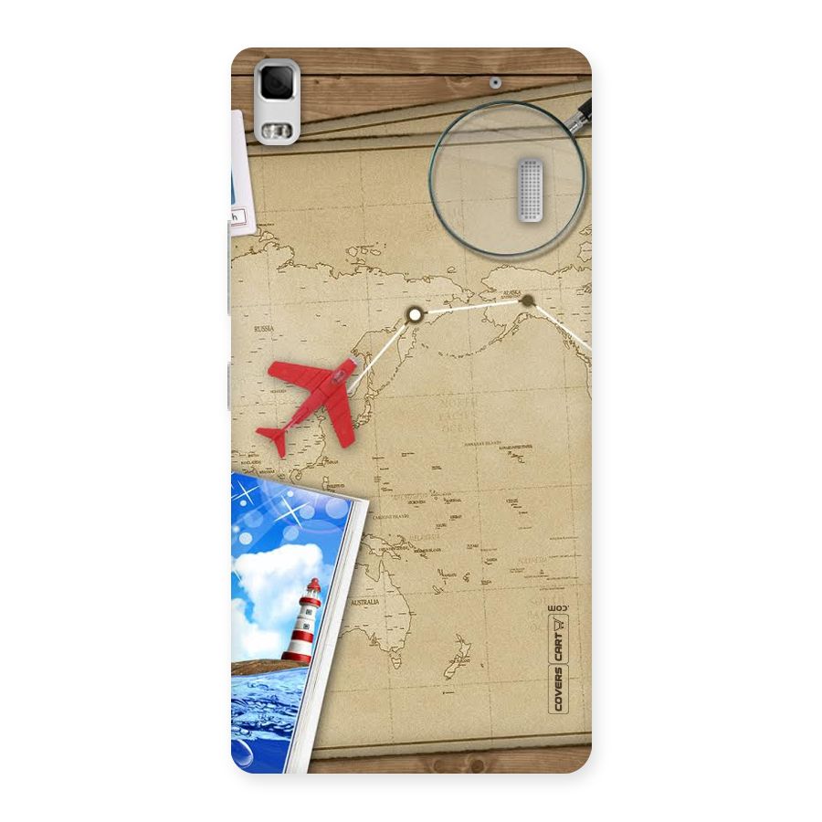 Summer Travel Back Case for Lenovo A7000