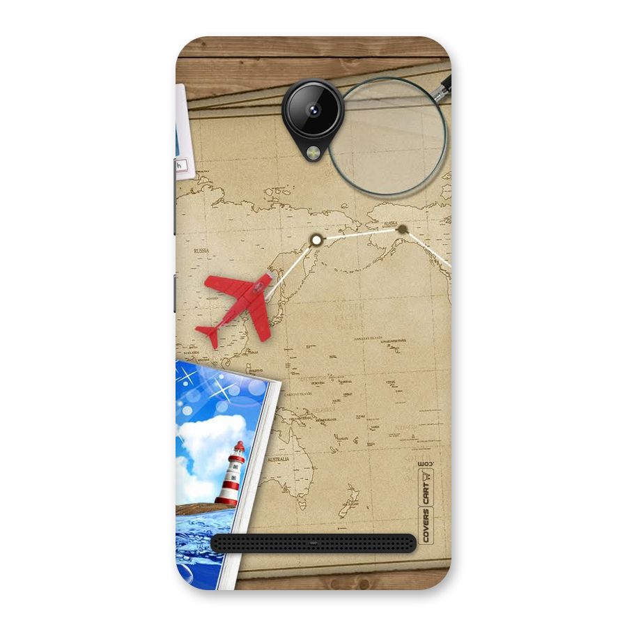 Summer Travel Back Case for Lenovo C2