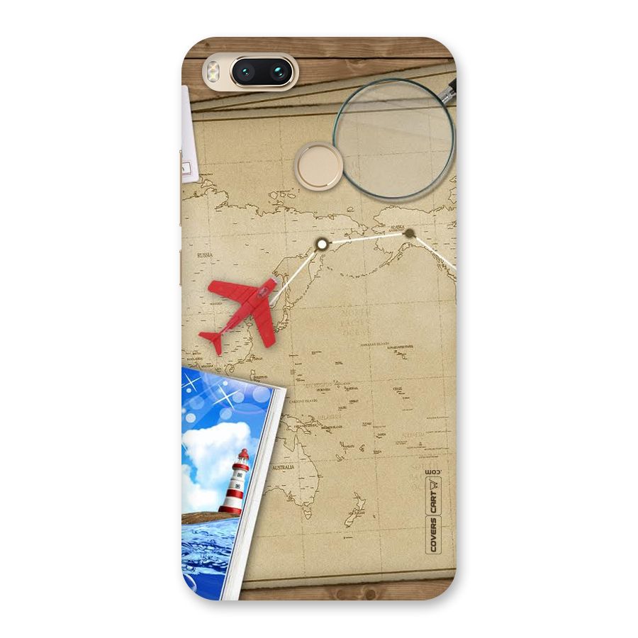 Summer Travel Back Case for Mi A1