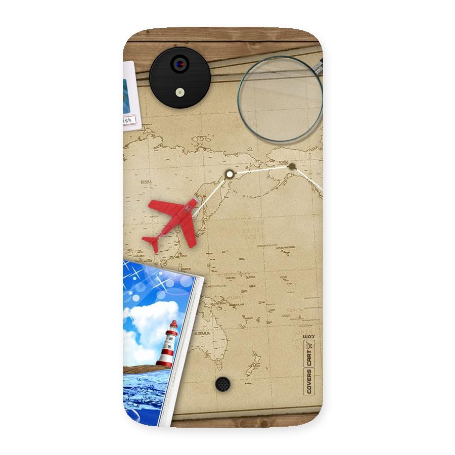 Summer Travel Back Case for Micromax Canvas A1